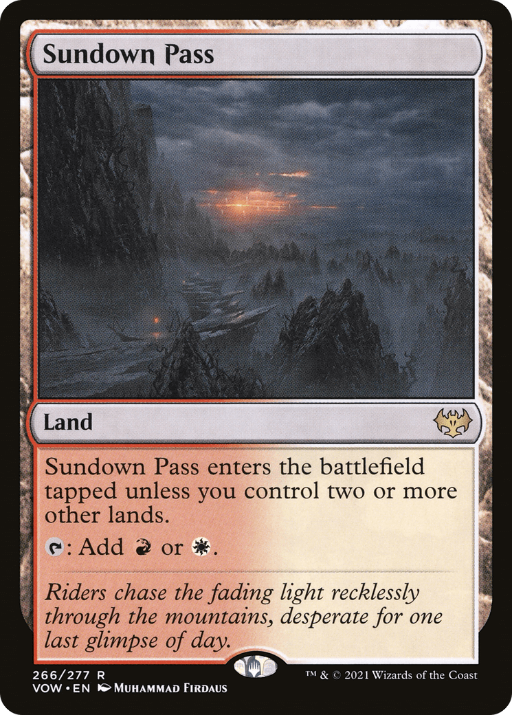 Sundown Pass VOW
