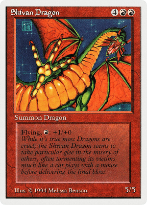 Shivan Dragon SUM Shivan Dragon SUM